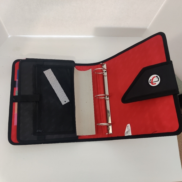 Case It  Red The Open Tab 3 Ring Binder 2 inch Capacity - Picture 4 of 4